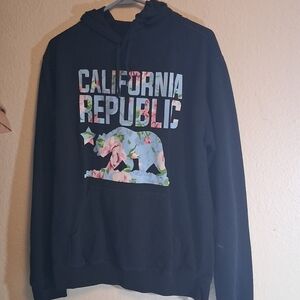 Black California Republic Hoodie 0540